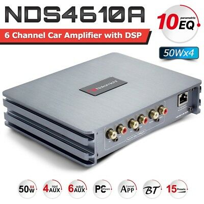 NAKAMICHI NDS-4610A PORTABLE CAR AMPLIFIER WITH DSP