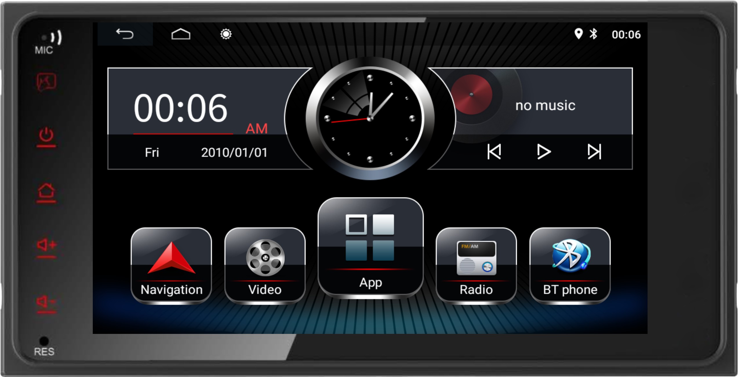 RAYMOS 7002 7.9″ TOYOTA UNIVERSAL CAR ANDROID PLAYER